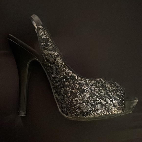 A Touch of Nina Sparkly High Heels - Picture 3 of 8